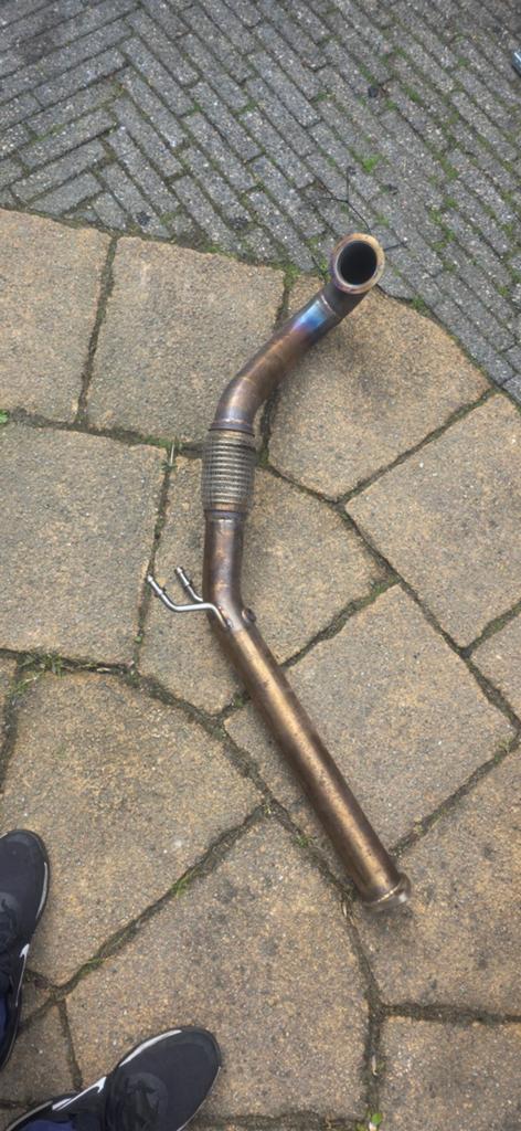 Downpipe Golf 7 GTE, Auto-onderdelen, Uitlaatsystemen, Ophalen of Verzenden, Gebruikt, Volkswagen