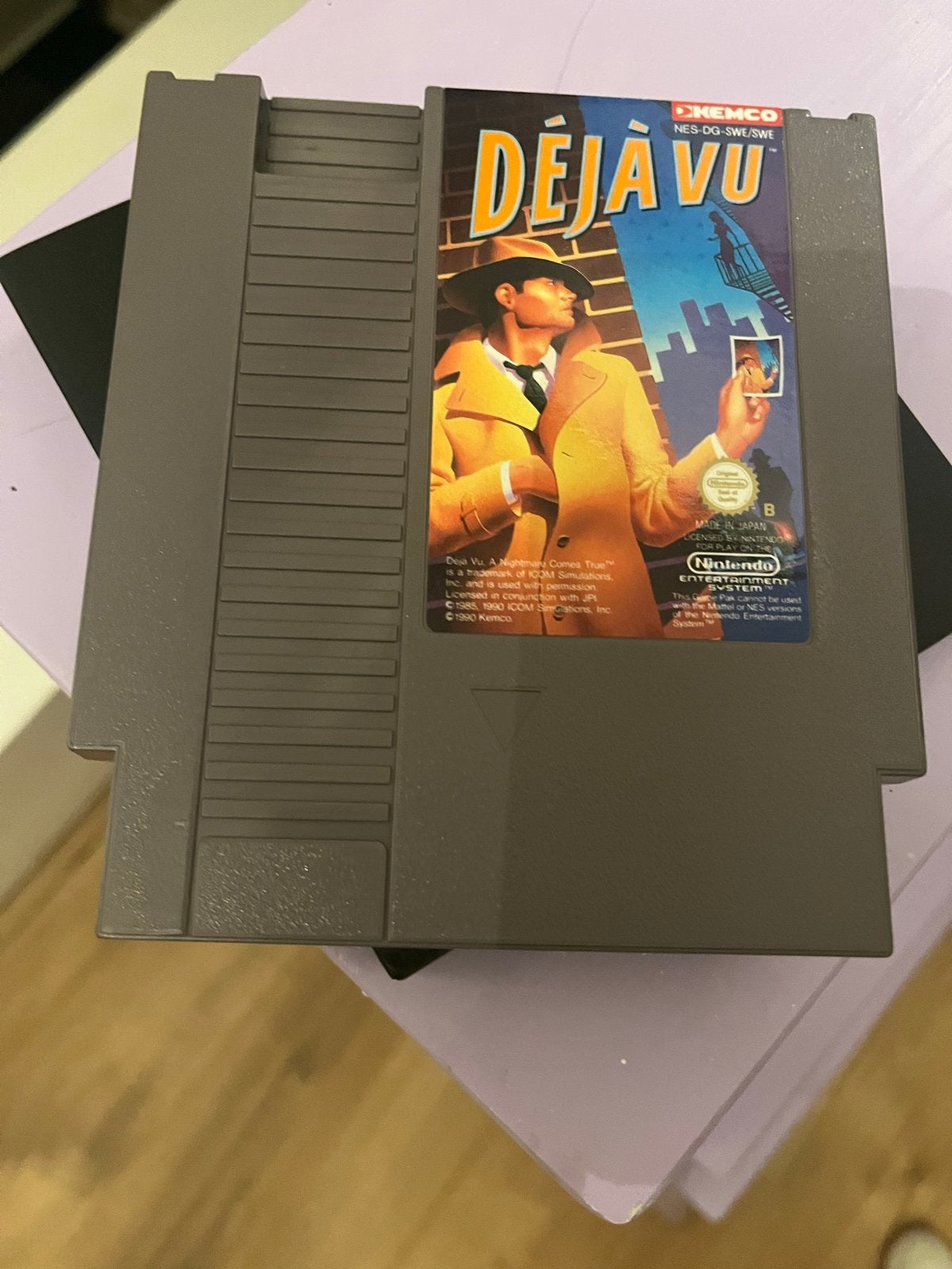NES Déjà Vu PAL B - Zeer nette staat, Spelcomputers en Games, 1 speler, Ophalen of Verzenden, Zo goed als nieuw, Avontuur en Actie