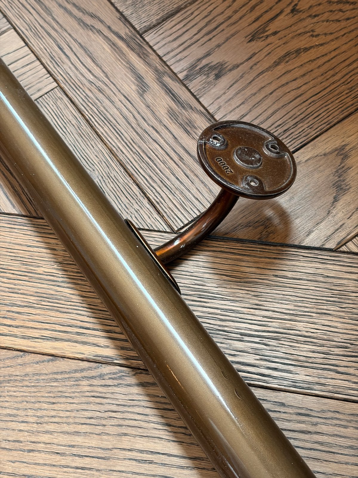 Bronzen trapleuning 450cm / 4.5M, Ophalen, Zo goed als nieuw