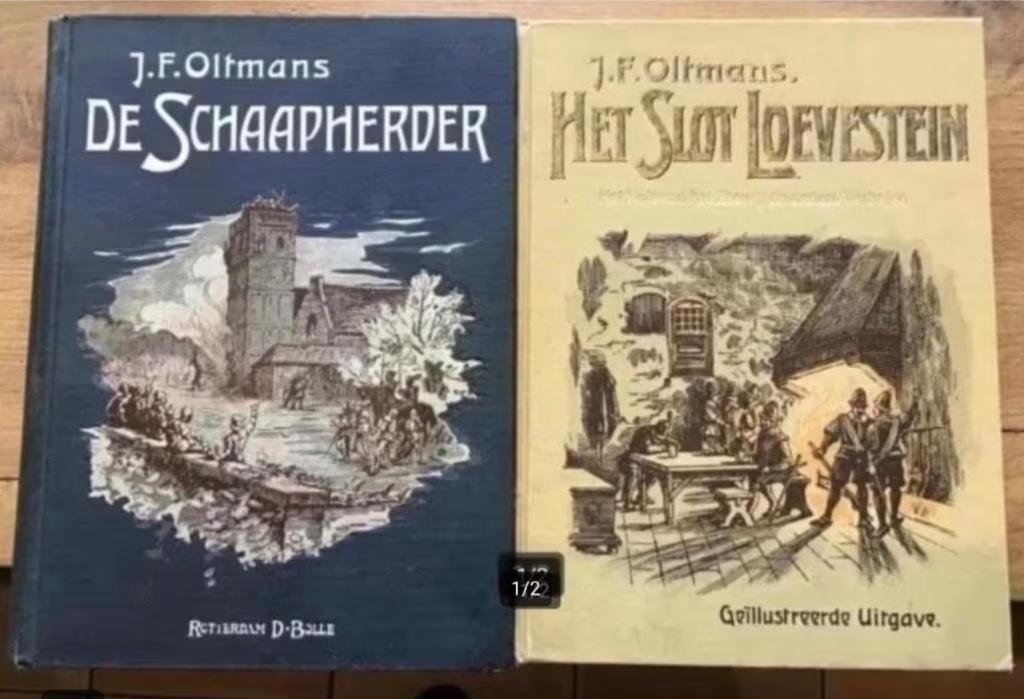 Het slot Loevestein en de schaapherder door J.F.Oltmans, Boeken, Ophalen of Verzenden, Zo goed als nieuw
