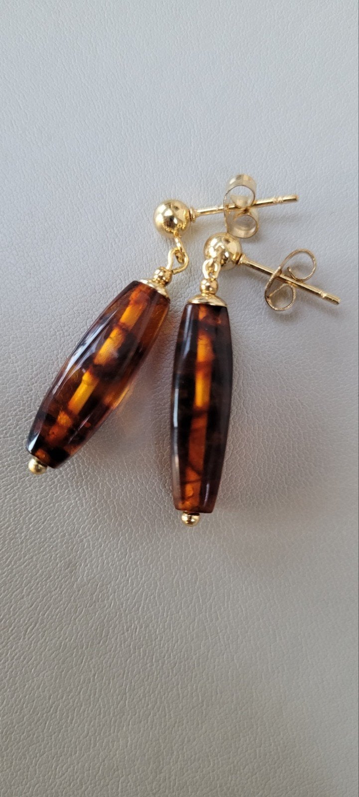 oorbellen van baltic  amber, Sieraden, Tassen en Uiterlijk, Overige materialen, Hangers, Ophalen of Verzenden, Zo goed als nieuw