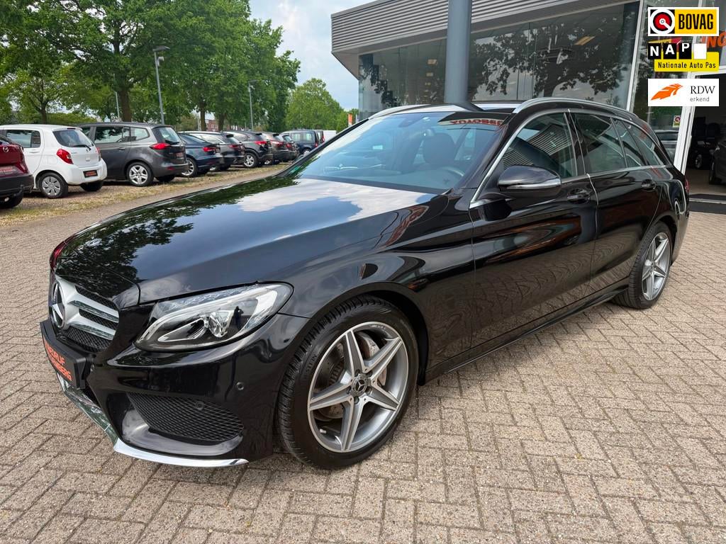 Mercedes-Benz C-klasse Estate 180 AMG Sport Edition Automaat, Auto's, Mercedes-Benz, Bedrijf, Te koop, C-Klasse, ABS, Achteruitrijcamera