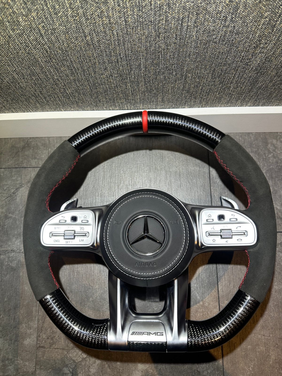 Mercedes benz amg stuurwiel voor oa a35 a45 c63 e63 e53 c43, Ophalen of Verzenden, Nieuw, Mercedes-Benz