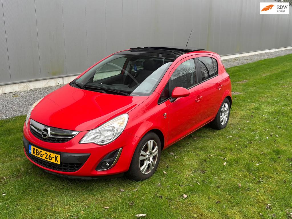 Opel CORSA 1.2 EcoFlex Selection|Opendak|Elek Pakket|Apk|, Auto's, Euro 5, 1063 kg, 4 cilinders, 1229 cc