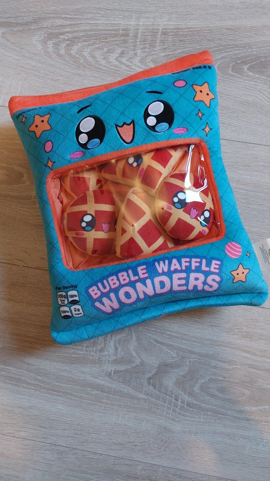 Bubble Waffle Wonders knuffel met 5 mini wafels, Ophalen, Nieuw, Jongen of Meisje
