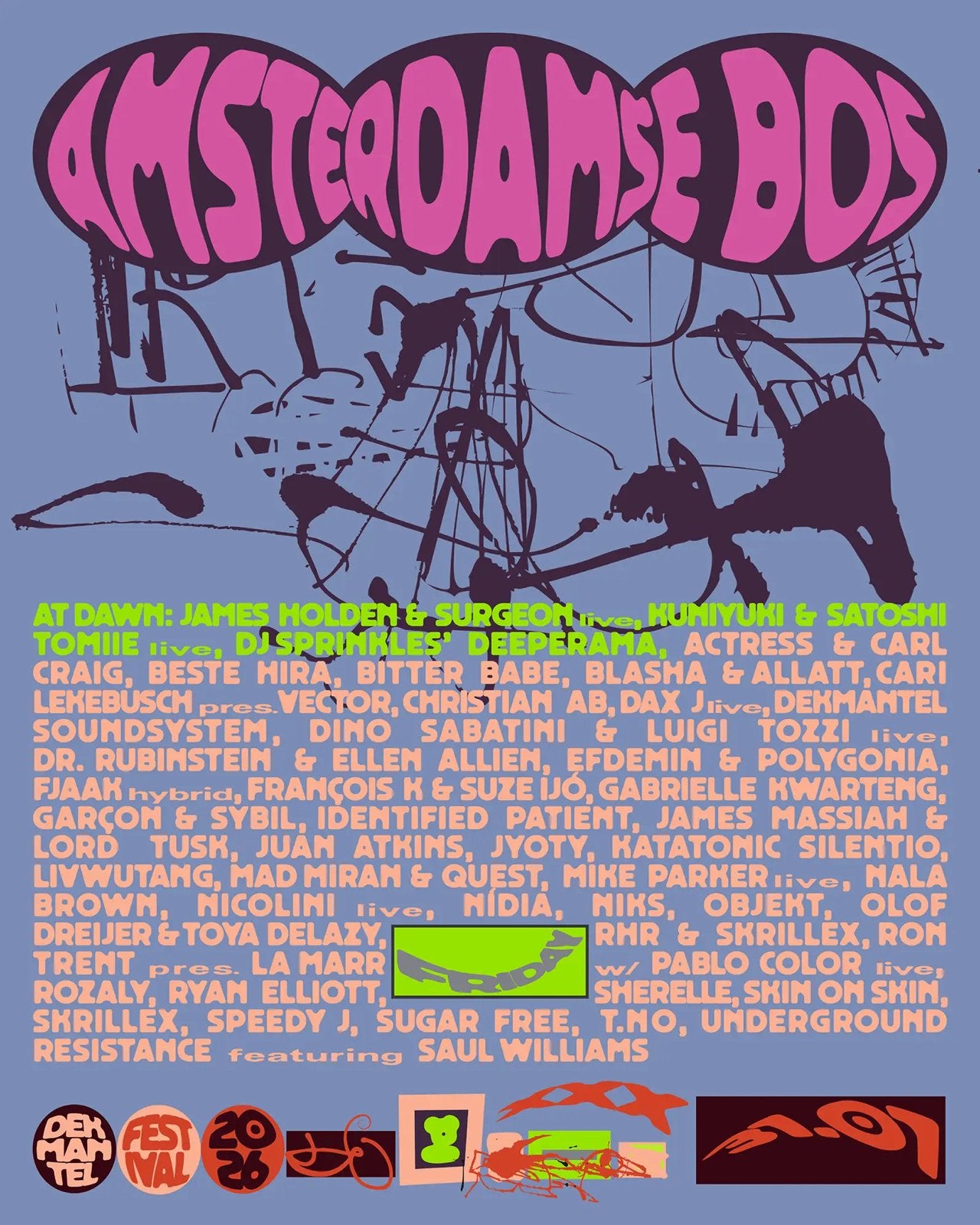 Dekmantel Festival 2026 Vrijdag Ticket, Tickets en Kaartjes, Evenementen en Festivals, Eén persoon