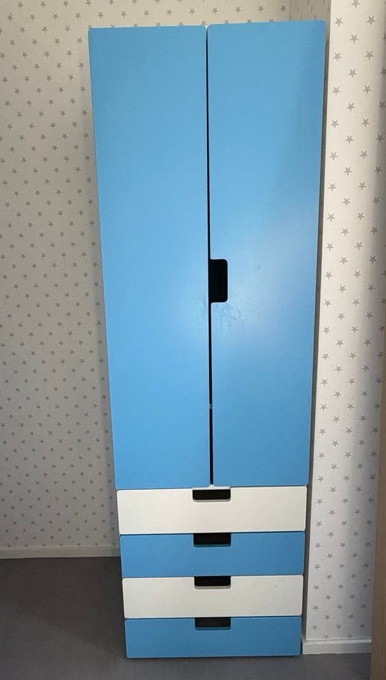 Kledingkast met lades en hangruimte, Huis en Inrichting, Kasten | Kledingkasten, Ophalen, Gebruikt, 50 tot 100 cm, Met lade(s)