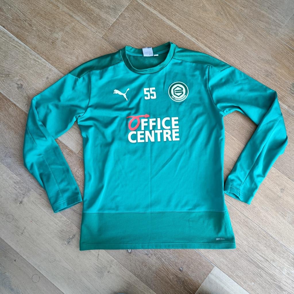 Puma FC Groningen Trainingsshirt Maat M, Maat M, Ophalen of Verzenden, Zo goed als nieuw, Shirt
