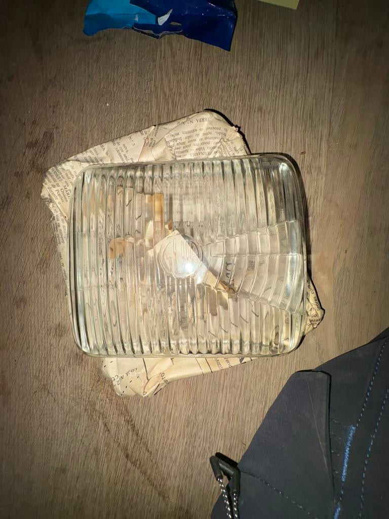 Zundapp 529 koplamp glas NOS, Fietsen en Brommers, Brommeronderdelen | Zundapp, Ophalen, Zo goed als nieuw, Koplamp