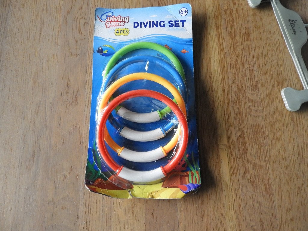 Duikringen, Ophalen of Verzenden, Zo goed als nieuw, Duikspeelgoed