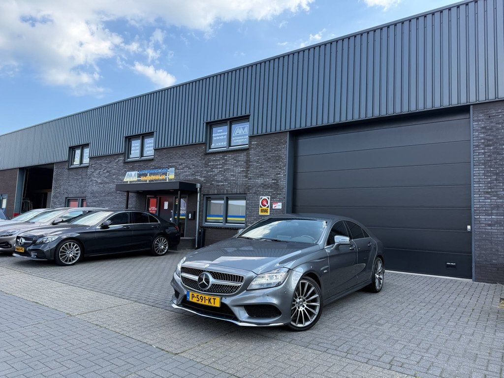Mercedes-Benz CLS-Klasse 220 D | 12MND GARANTIE | AUTOMAAT |, Auto's, Mercedes-Benz, Lederen bekleding, Gebruikt, 4 stoelen, Leder