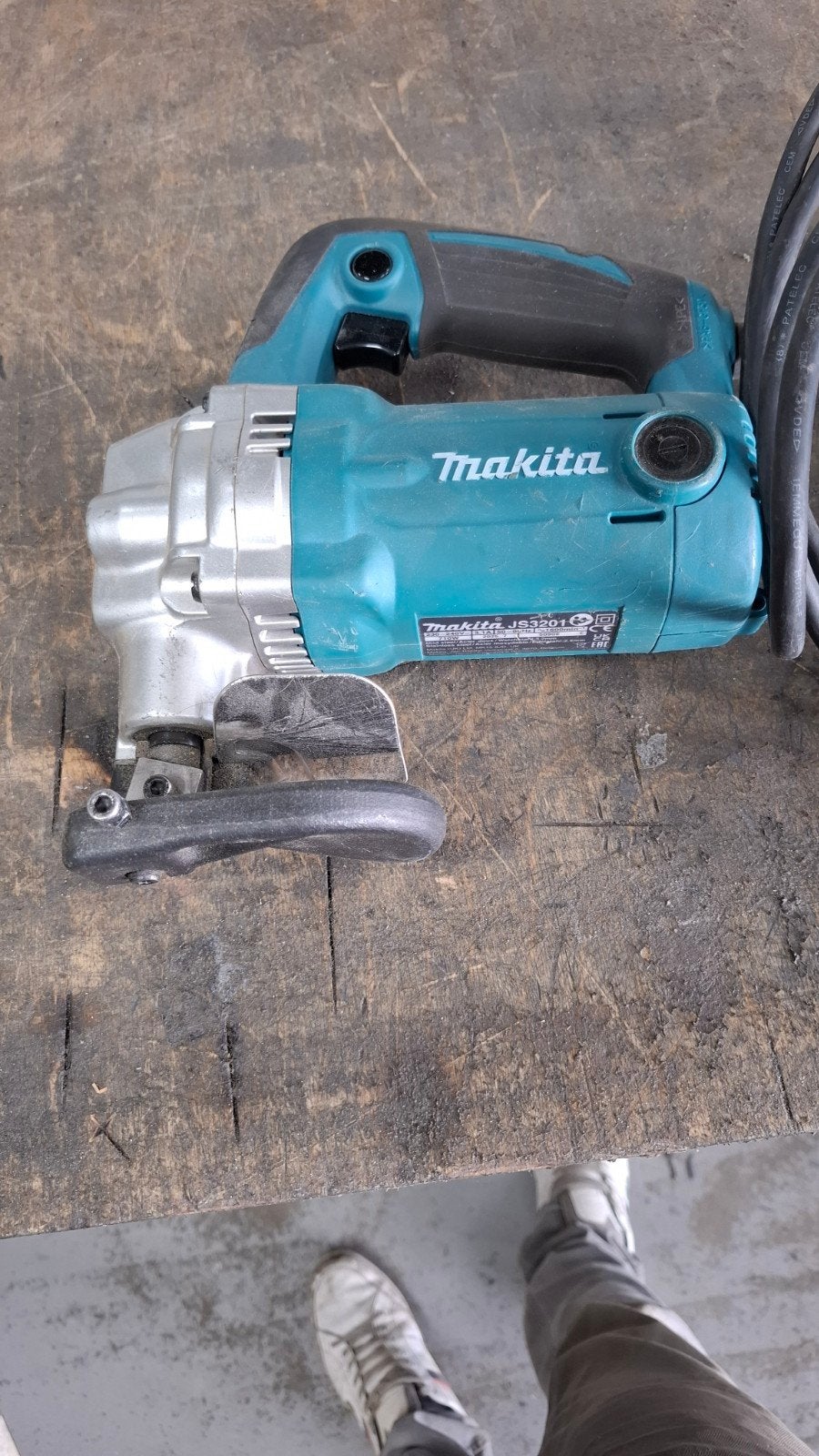 Makita JS3201 Plaatschaar - 710W, Ophalen