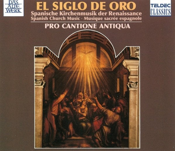 Pro Cantione Antiqua – El Siglo De Oro  dubbel CD, Ophalen of Verzenden, Middeleeuwen en Renaissance, Gebruikt, Orkest of Ballet