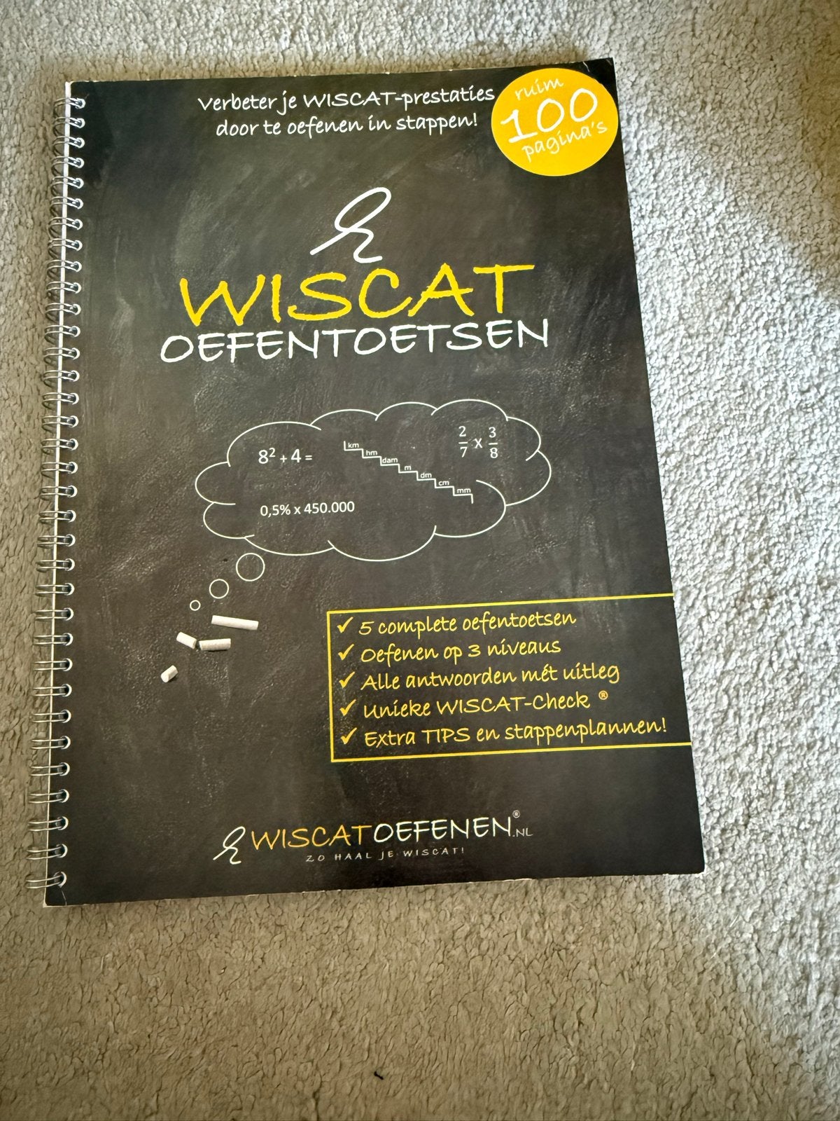 WISC-AT Oefentoetsen - Verbeter je WISC-AT prestaties, Ophalen of Verzenden, Gelezen, Overige niveaus, Overige vakken