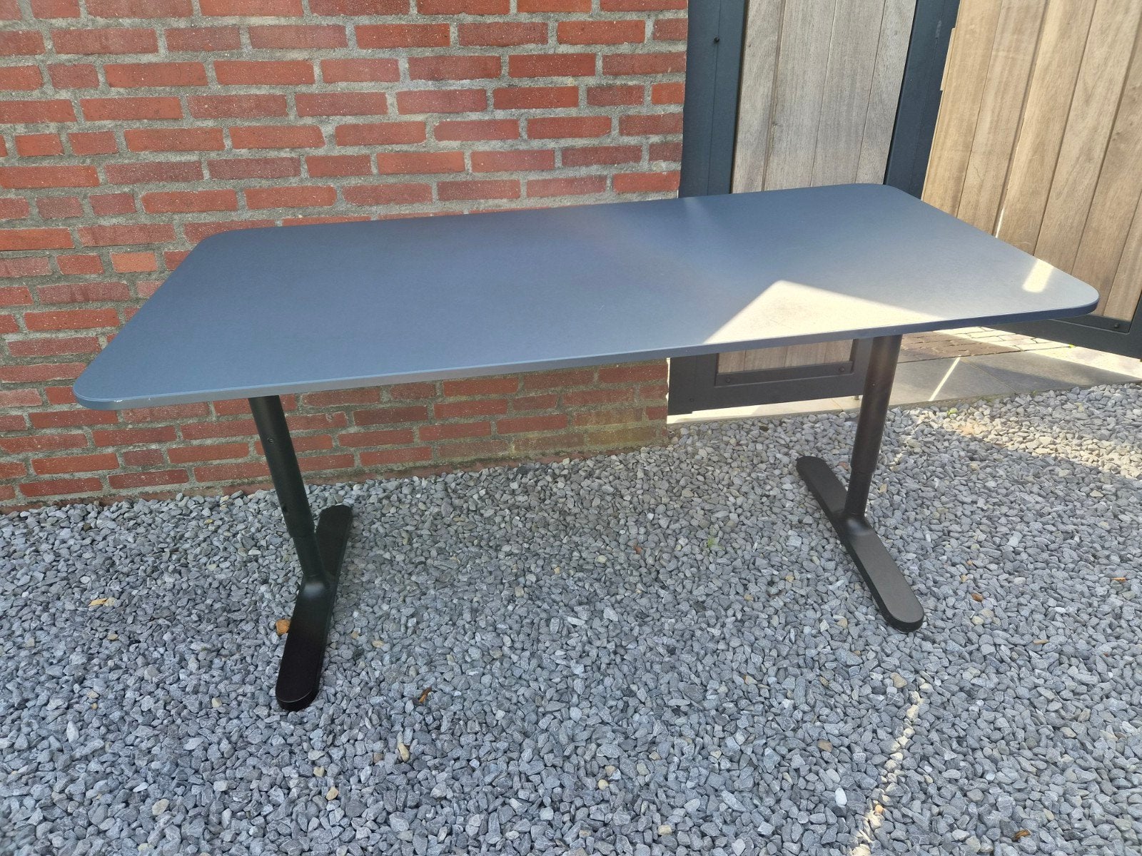 Bureau, Ophalen, Kunststof, 50 tot 100 cm, Zo goed als nieuw