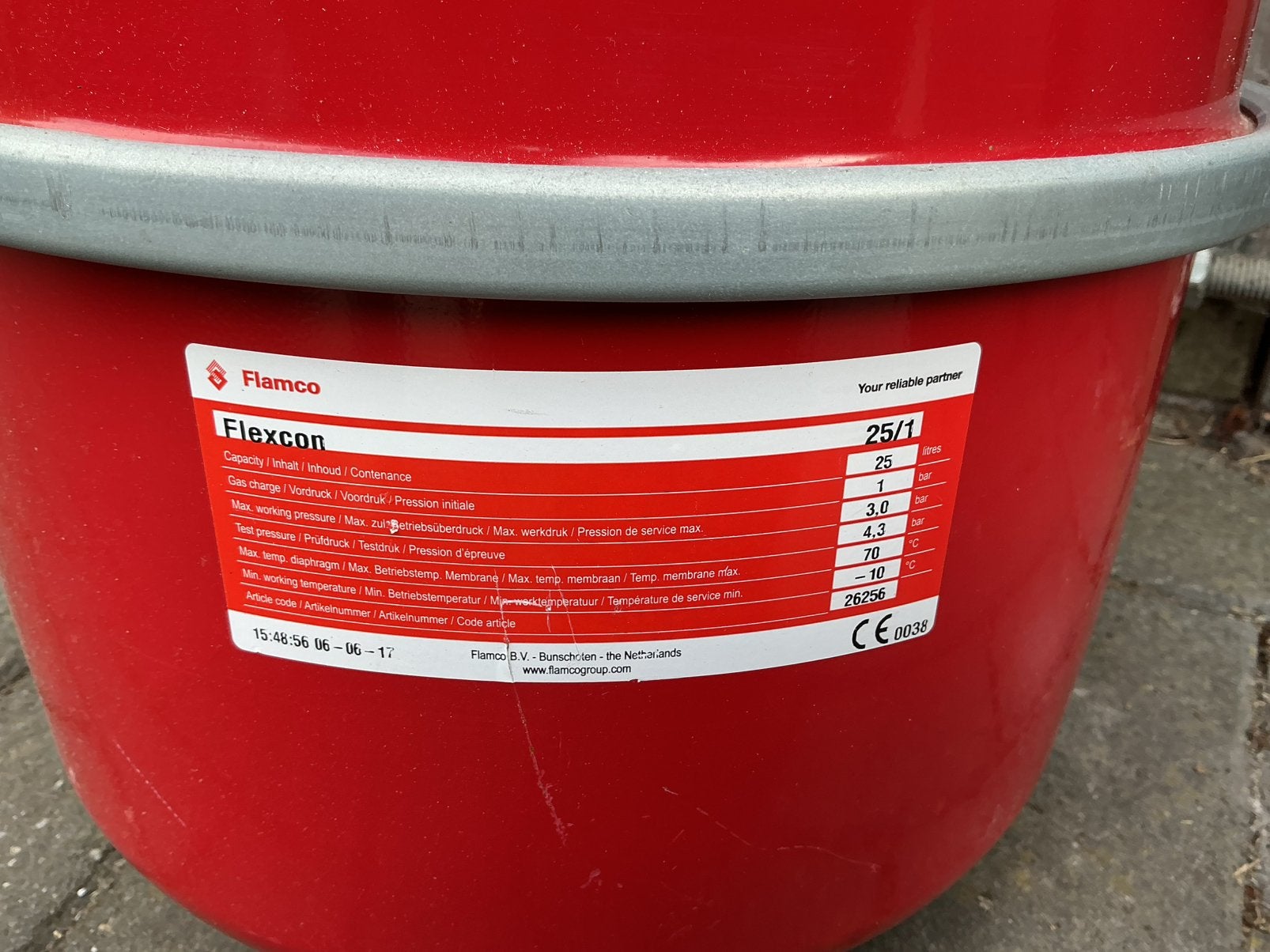 Drukvat CV, Ophalen, Minder dan 30 cm, Overige typen, Minder dan 60 cm