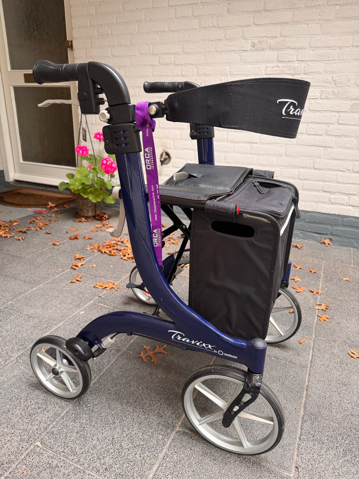 Travixx rollator by medido, Ophalen, Lichtgewicht, Zo goed als nieuw