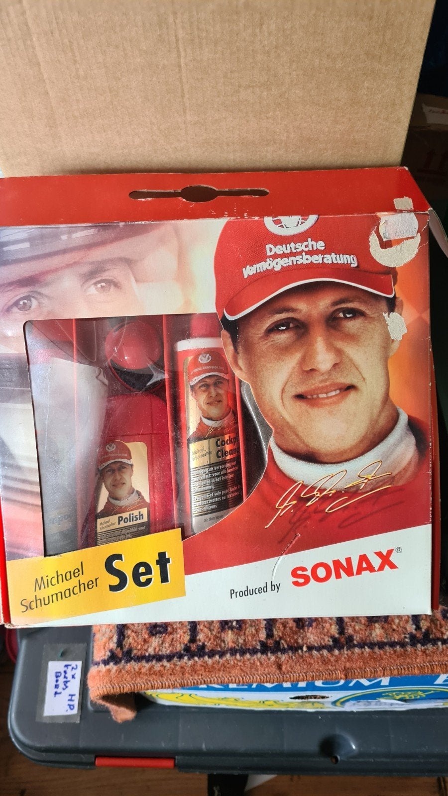 Michael Schumacher Sonax Car Care Set - Limited Edition, Auto diversen, Ophalen of Verzenden