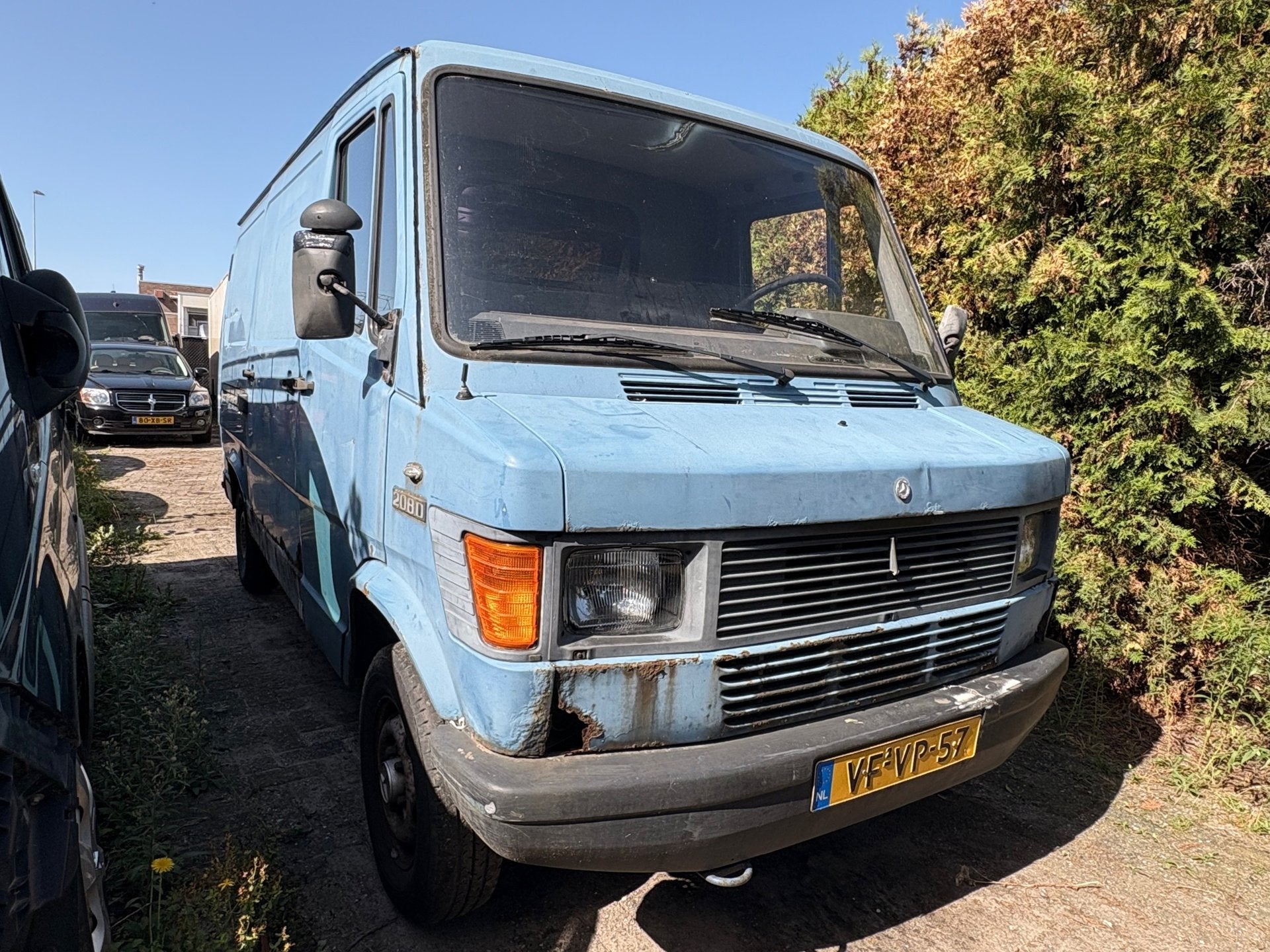 Mercedes-Benz Bestelwagen 208 D kort/laag - stuurbekrachtigi, Auto's, Gebruikt, 4 cilinders, 2299 cc, Bedrijf