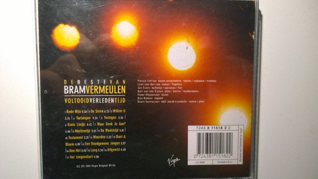 Bram Vermeulen - Voltooid Verleden Tijd (De Beste Van), Ophalen of Verzenden, Zo goed als nieuw, Pop
