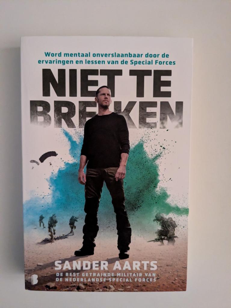 Niet te Breken - Sander Aarts (Special Forces), Ophalen of Verzenden, Zo goed als nieuw, Sander Aarts