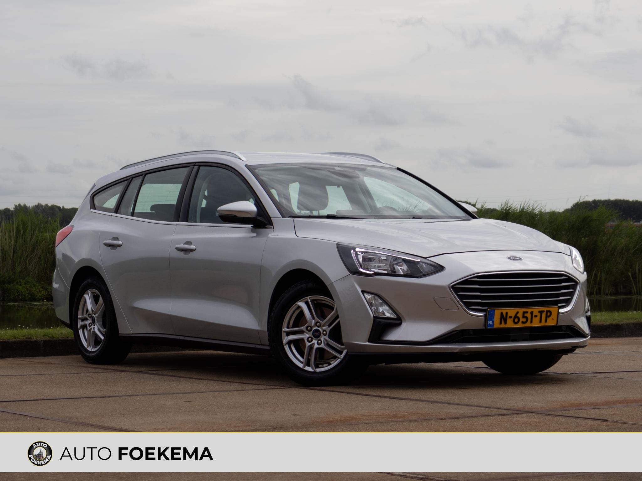 Ford Focus Wagon 1.0 EcoBoost Trend Edition Business 16" Lan, Auto's, Ford, Gebruikt, Origineel Nederlands, 19 km/l, Zilver of Grijs