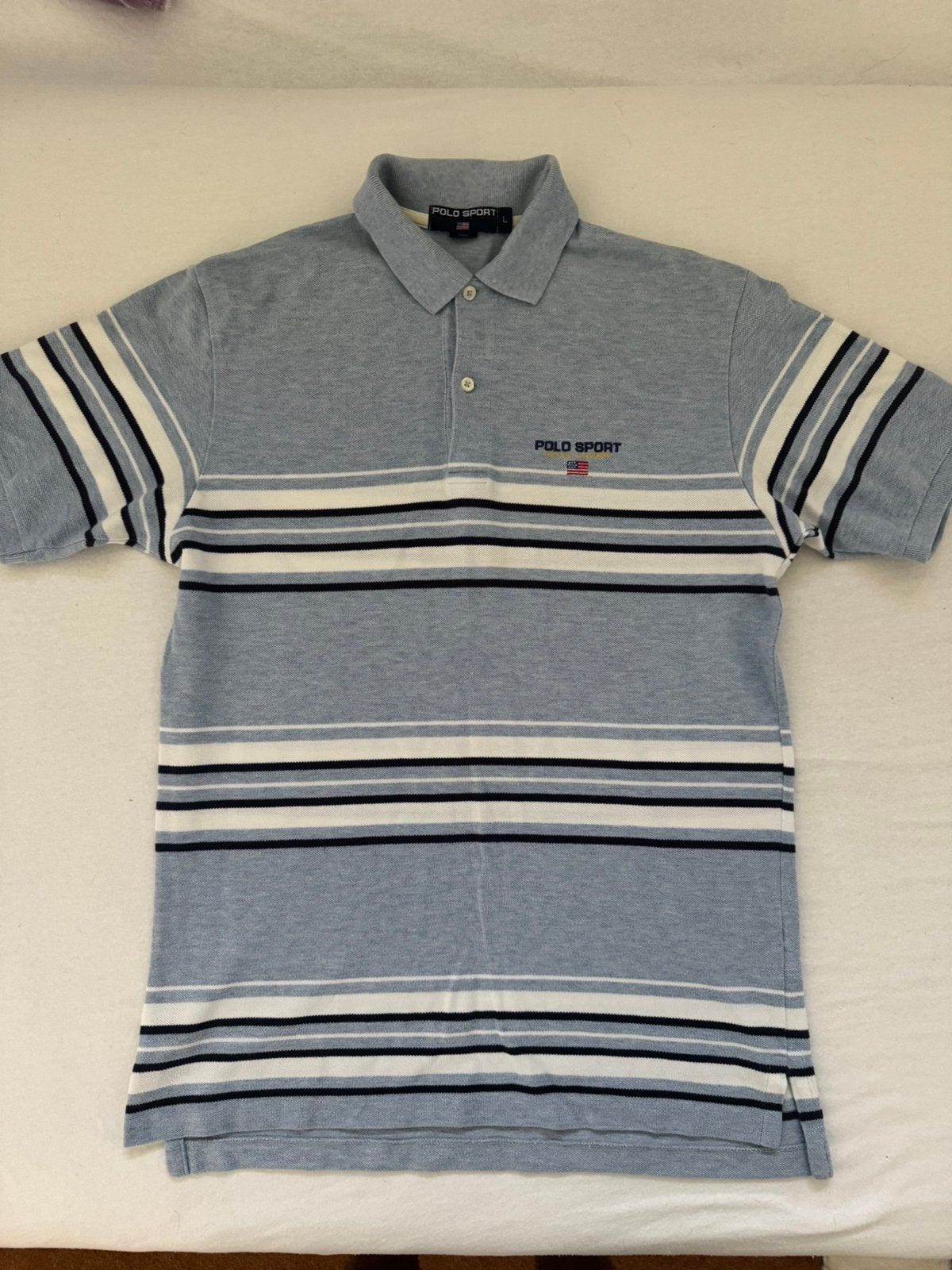 Polo Sport, Ophalen of Verzenden, Zo goed als nieuw, Maat 52/54 (L), Blauw