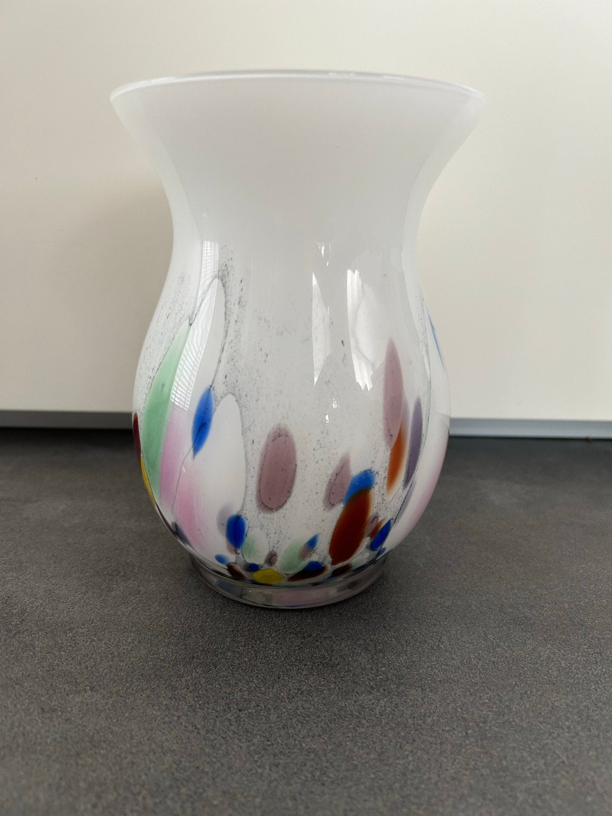 Glasgeblazen vaas van Hans Jürgen Richartz, Ophalen of Verzenden