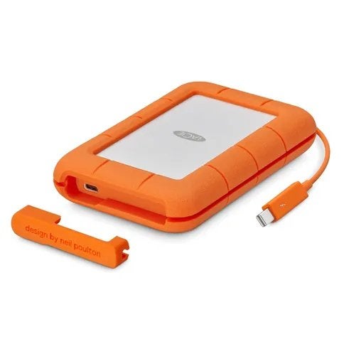 LaCie Rugged 2TB kan op Thunderbolt 2 en USB-3, Computers en Software, Harde schijven, HDD, Ophalen of Verzenden, Zo goed als nieuw