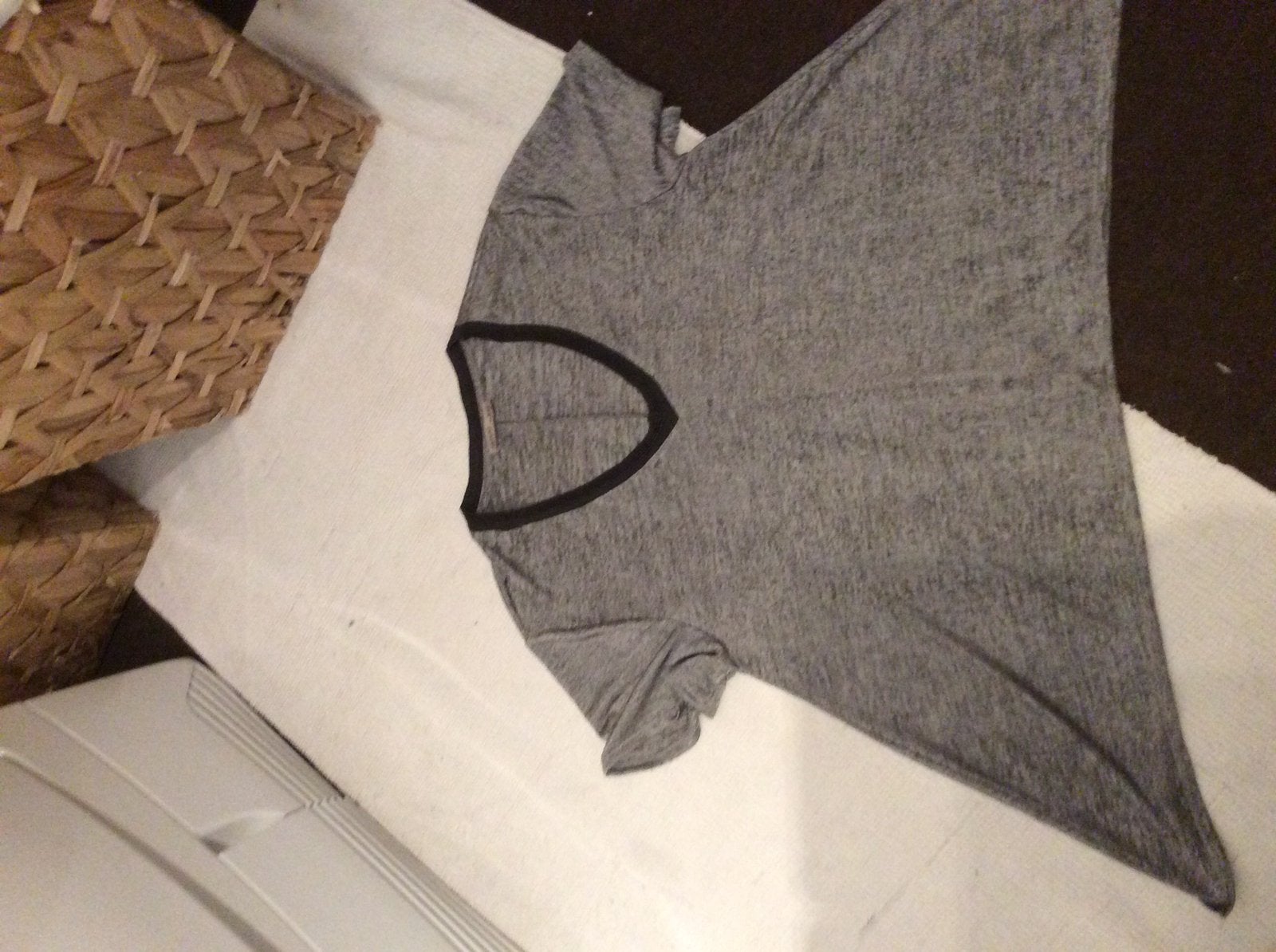 Shirt grijs m zara, Ophalen of Verzenden, Zo goed als nieuw, Grijs, Korte mouw