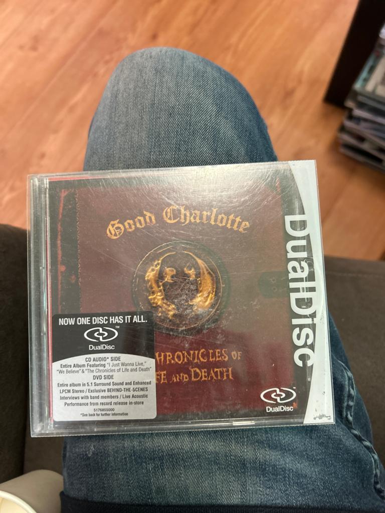 Good Charlotte - The Chronicles of Life and Death DualDisc, Ophalen of Verzenden, Gebruikt