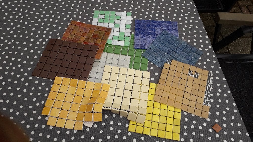 mozaiek tegels, Ophalen, Nieuw, Minder dan 20 cm, Minder dan 20 cm