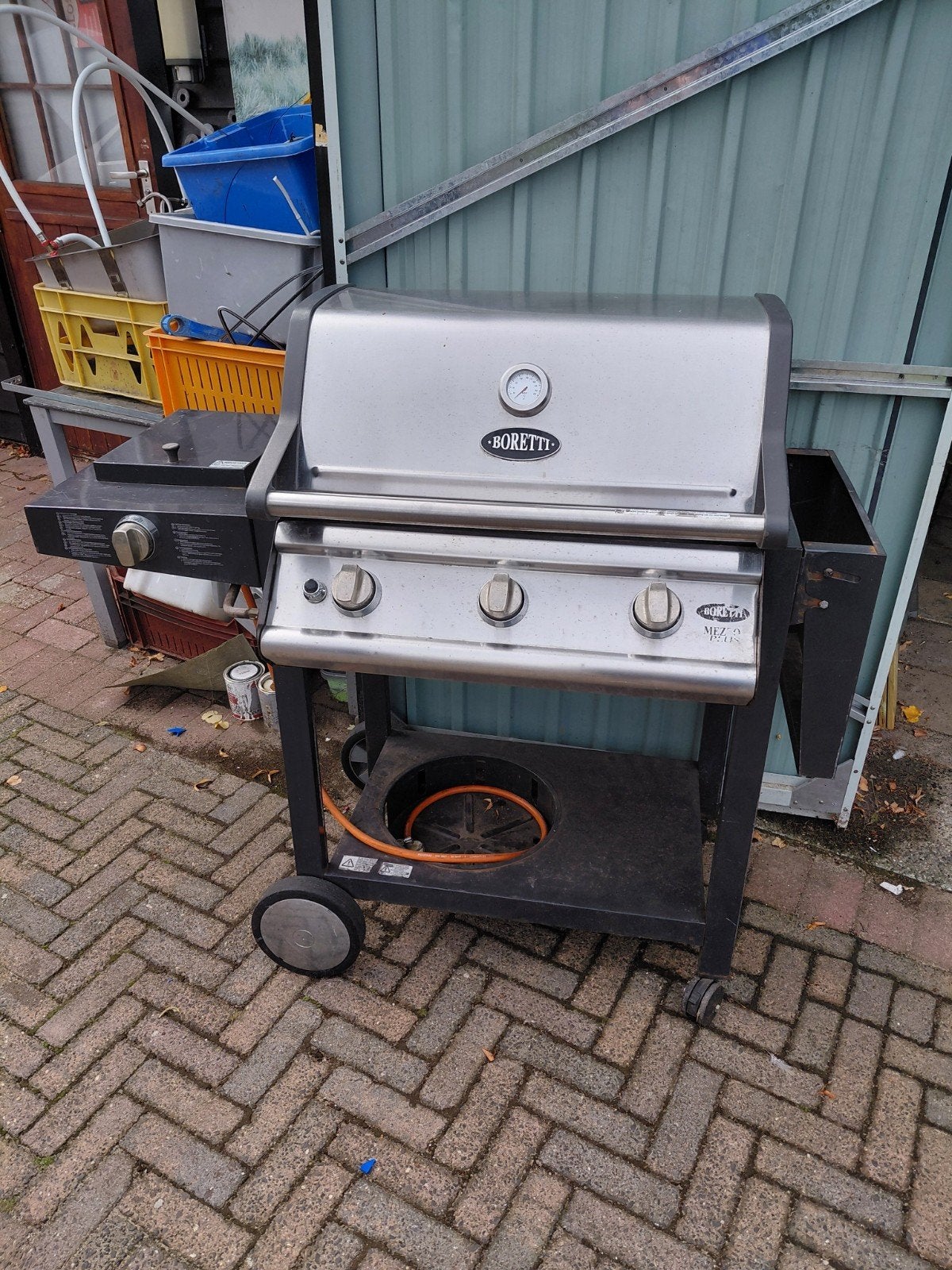 Boretti gas BBQ, Tuin en Terras, Ophalen, Gebruikt, Boretti