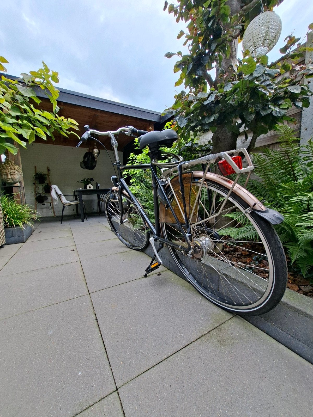 Herenfiets UNION, Fietsen en Brommers, Gebruikt, Versnellingen, Trommelrem, Ophalen