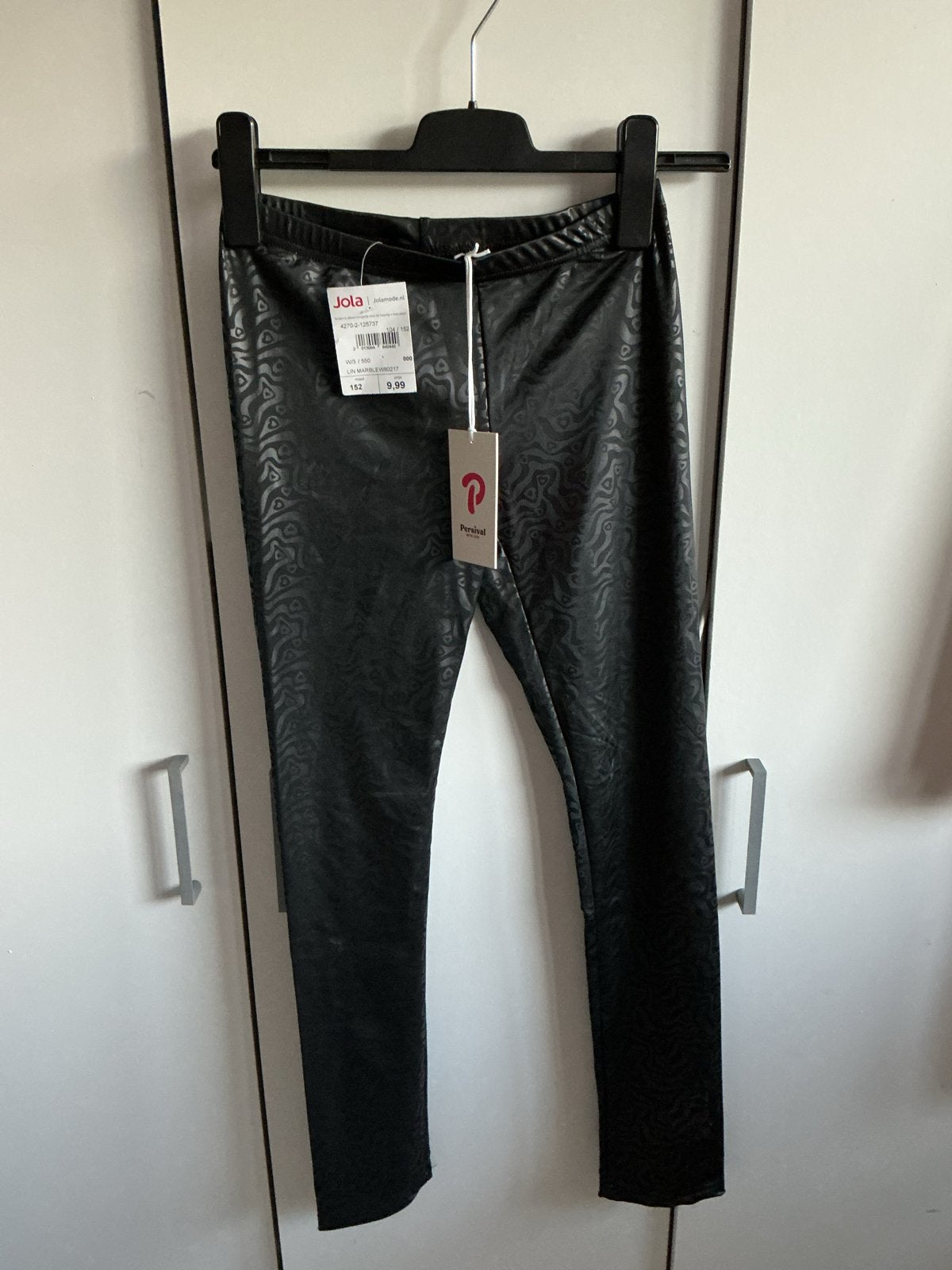 Zwarte Jola Percival Legging met Patroon - Maat 152, Zwart, Nieuw, Ophalen of Verzenden, Maat 34 (XS) of kleiner