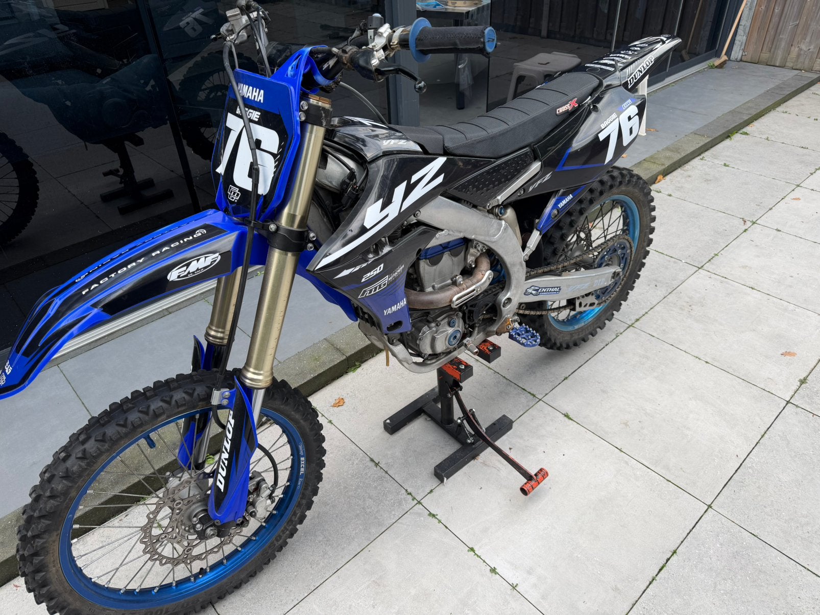 Yamaha yzf 250 2021, Crossmotor