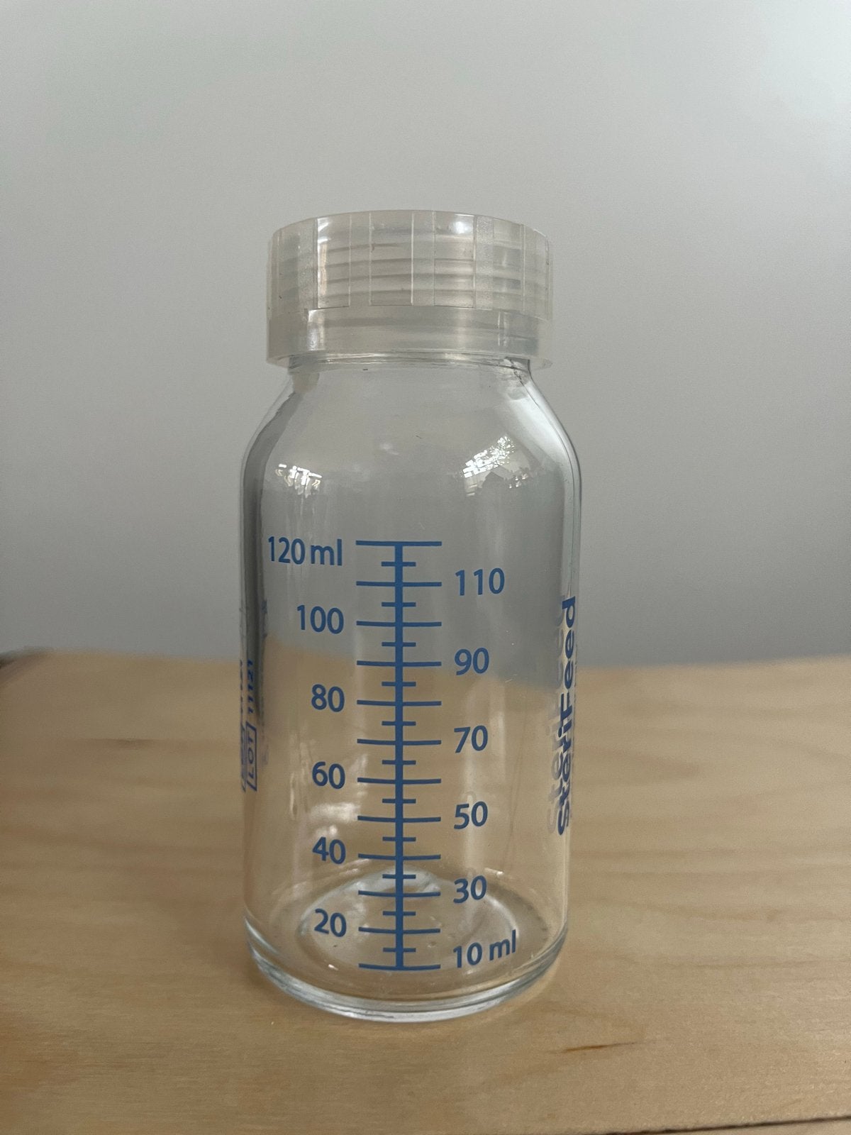 Sterifeed glazen flesjes 120ml - 9 stuks, Ophalen, Overige merken, Zo goed als nieuw, Babyfles