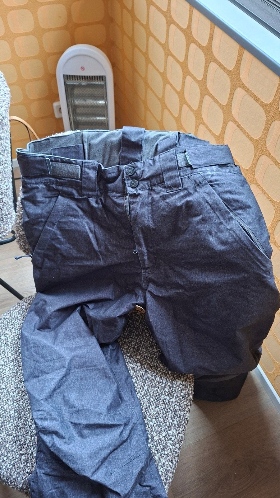 Skibroek antraciet maat S Spex snowboardbroek ski broek, Broek, Ophalen of Verzenden, Spex, Gedragen