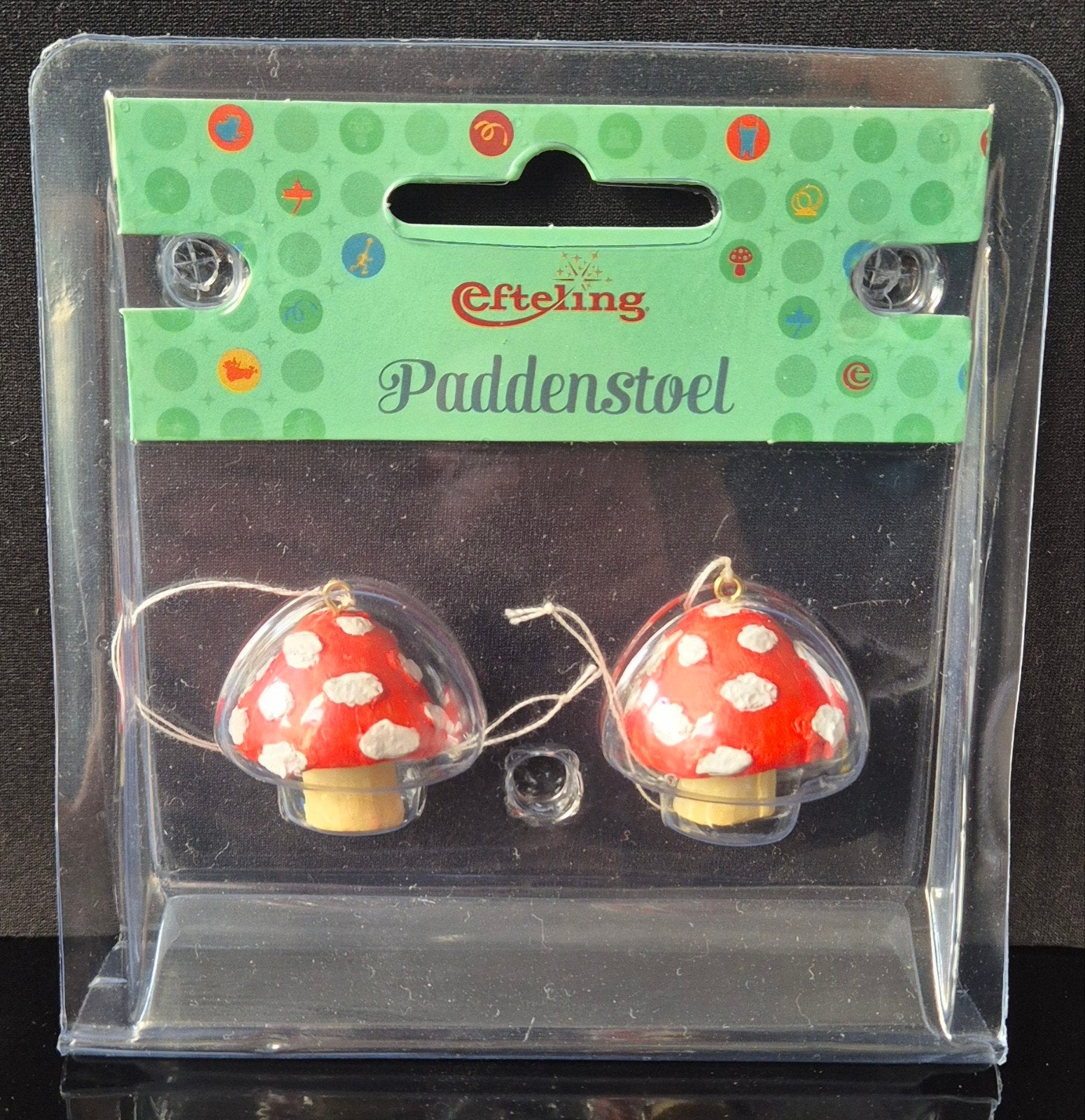 Efteling Paddenstoel boomhanger - Nieuw in Verpakking, Ophalen of Verzenden, Nieuw, Beeldje of Poppetje