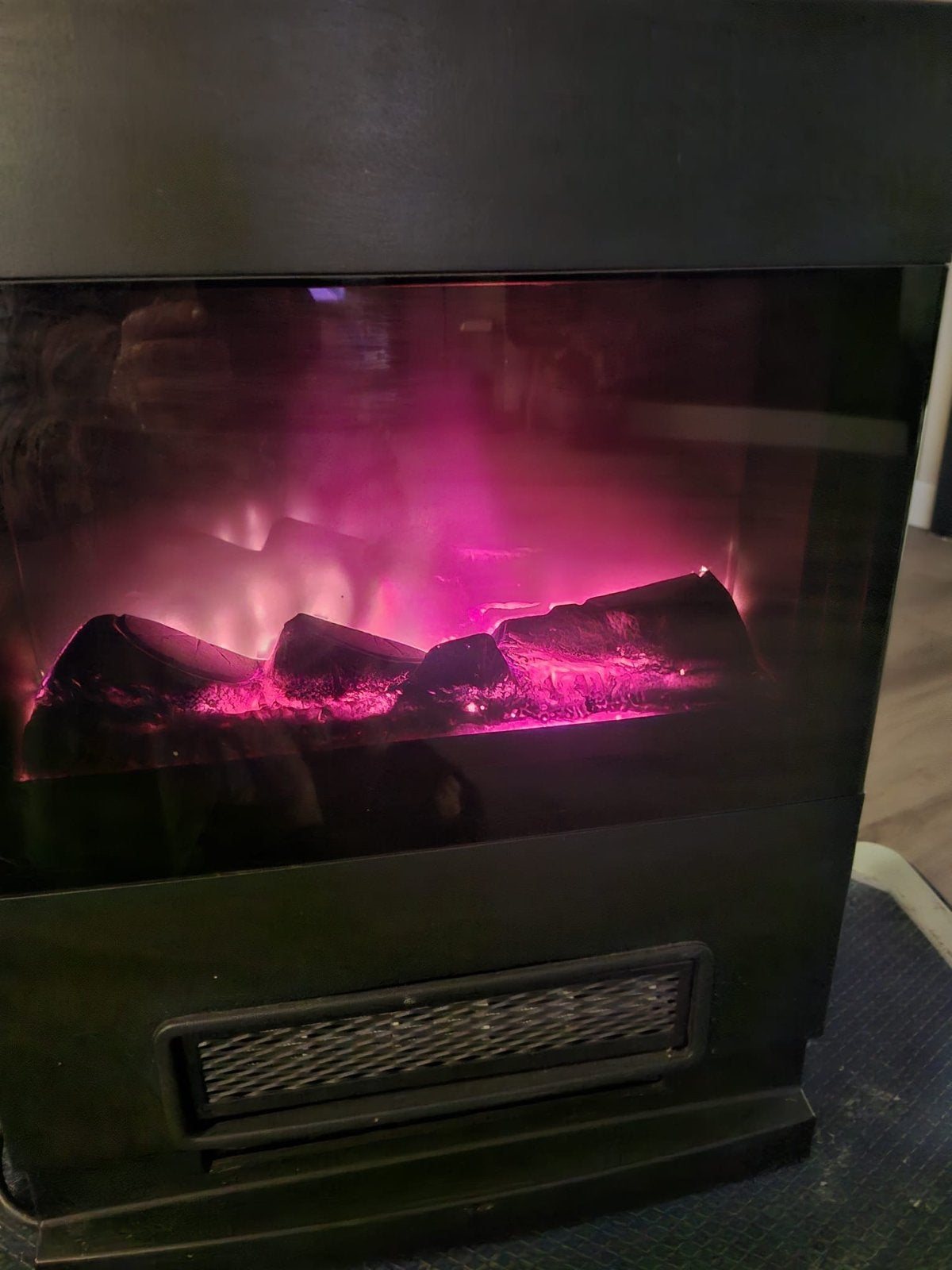 Morphy Richards Inbouw Elektrische Openhaard - H57xB42.5xD22, Ophalen, Gebruikt, Inbouwhaard, Elektrische haard