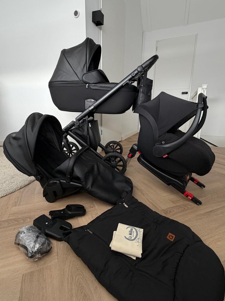 Anex m/type 3-in-1 combiwagen compleet, Kinderen en Baby's, Kinderwagens en Combinaties, Zo goed als nieuw, Combiwagen, Met autostoeltje