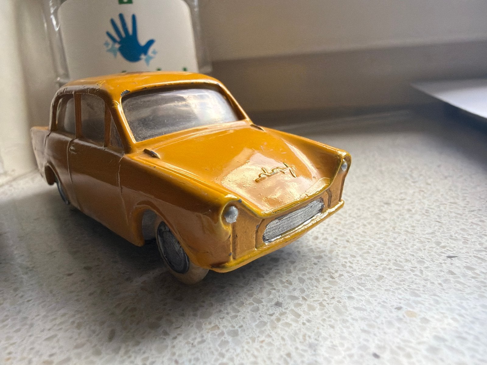 Lion Car DAF Variomatic 1/43 - Geel modelauto, Overige merken, Gebruikt, Auto, Lion car