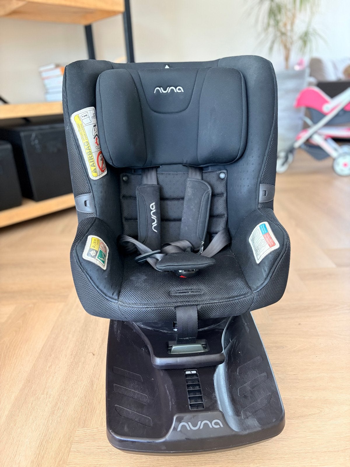 Nuna Rebl Plus autostoel - Zo goed als nieuw, 0 t/m 18 kg, Verstelbare rugleuning, Zo goed als nieuw, Isofix