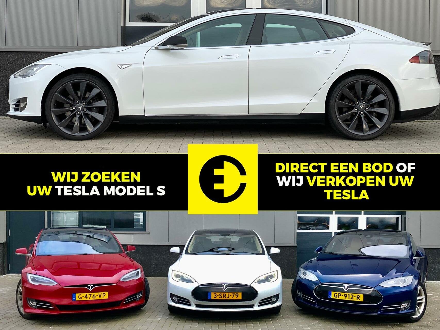 Tesla Model S | Alle uitvoeringen gezocht | Verkoop uw Tesla, Automaat, Gebruikt, Zwart, 110 €/maand