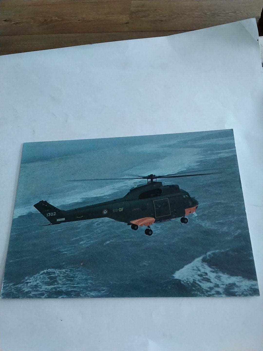 Ansichtkaart SA 330 PUMA Helikopter Armée de l'air, Ophalen of Verzenden