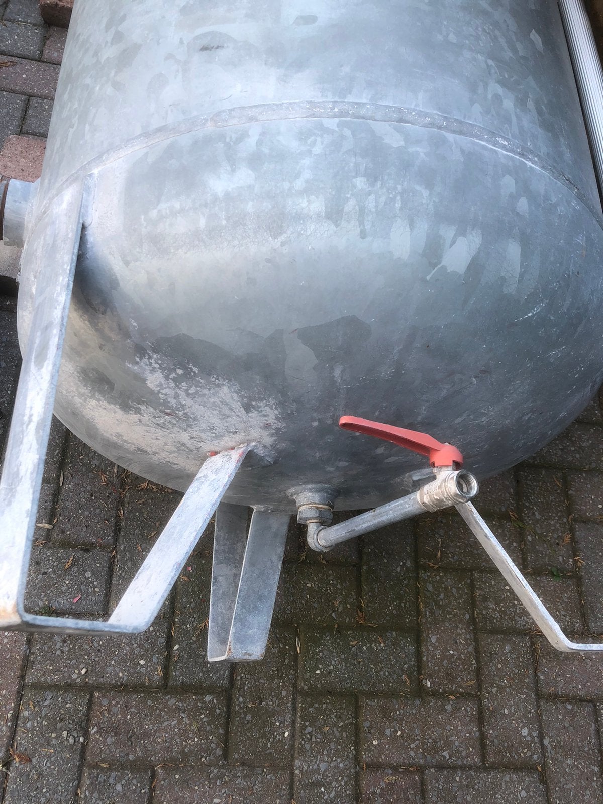 Creemers/Schroefcompressor/luchttank /15 kw 32 ampere, 100 liter of meer, Ophalen, Gebruikt