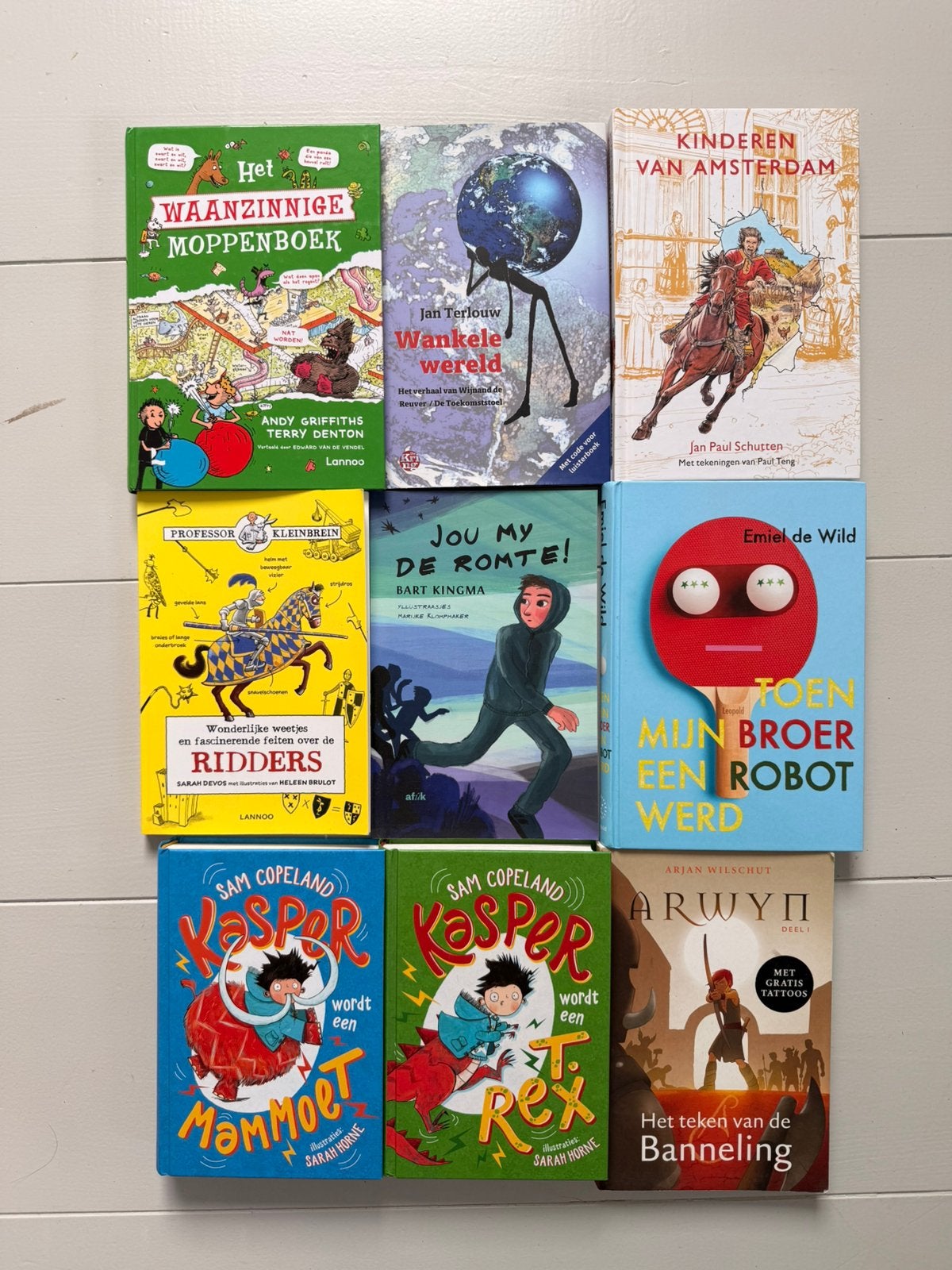 Jongensboeken 9 stuks, Ophalen of Verzenden, Zo goed als nieuw, Fictie