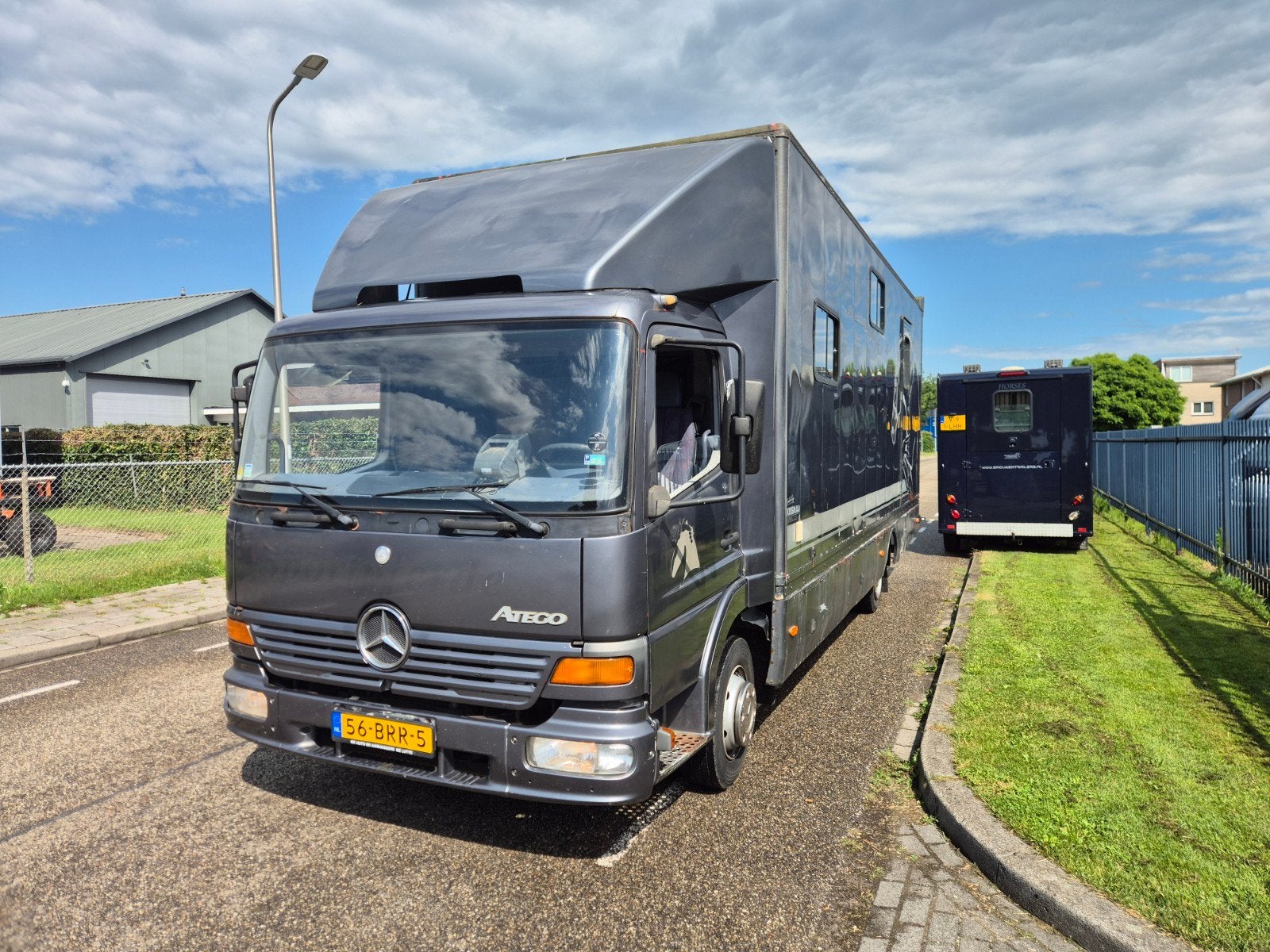 Leuke 4-paards Mercedes Atego met living., Ophalen of Verzenden, Overige typen