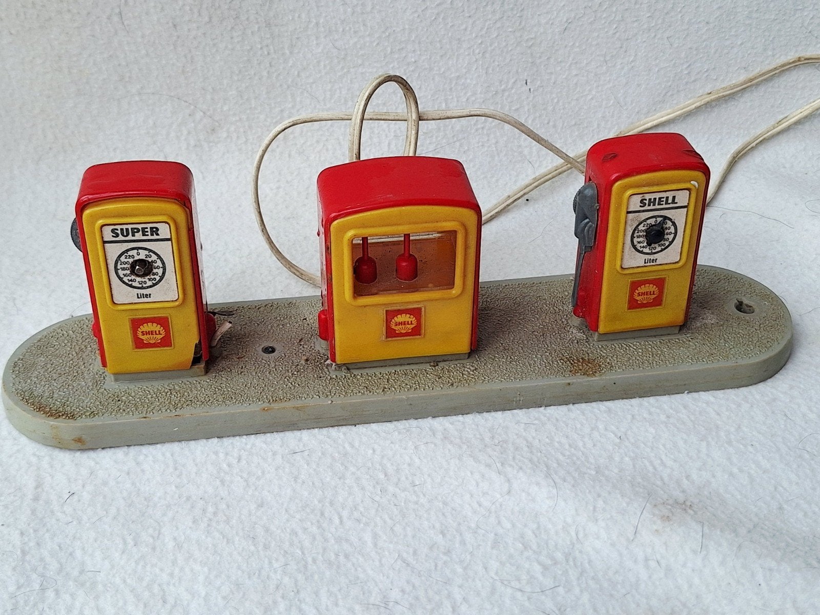 Vintage Shell Benzinepompjes - Stabo, Ophalen of Verzenden, Gebruikt