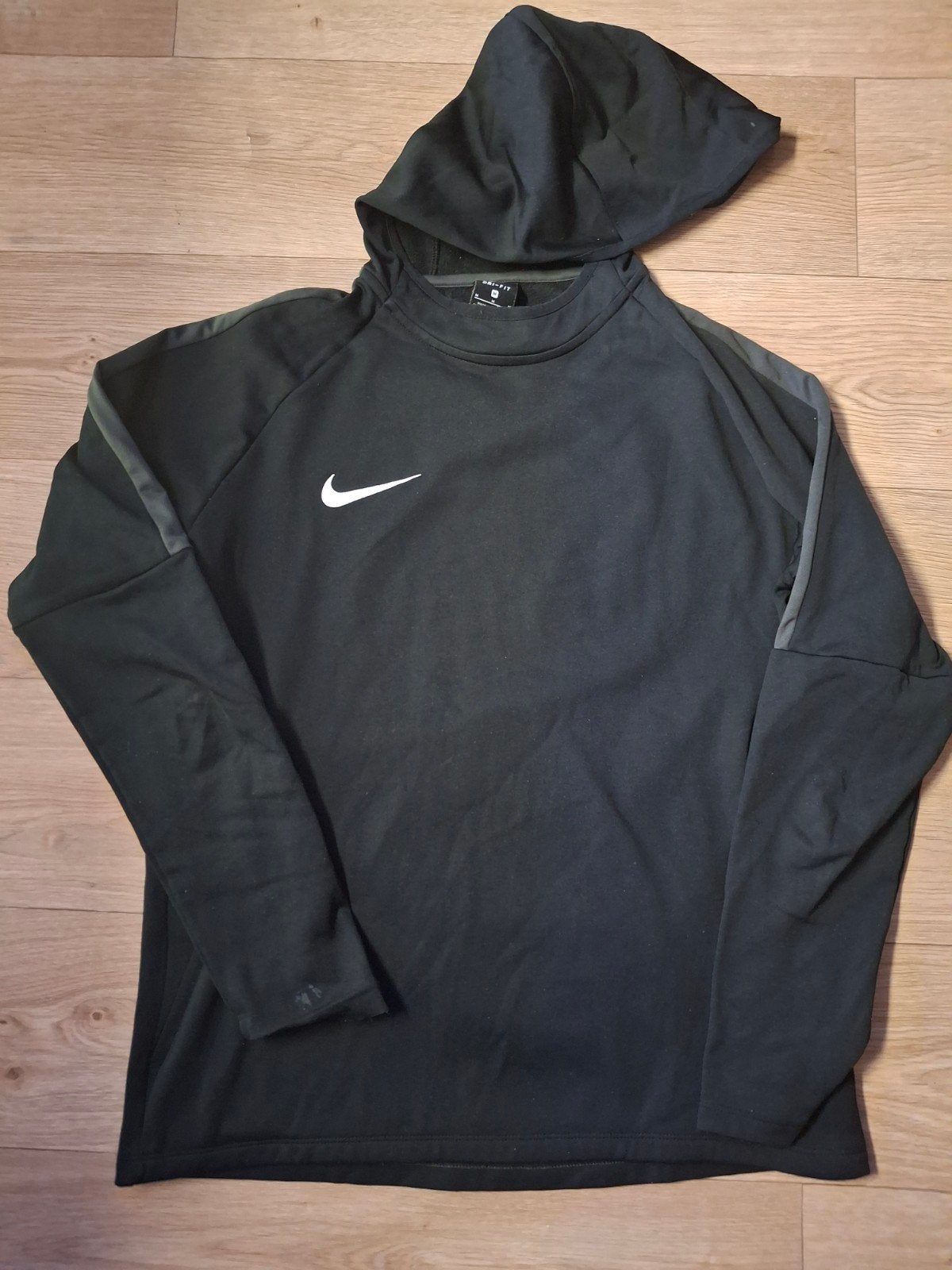 Nike Dri-FIT Hoodie Zwart Maat M, Maat 48/50 (M), Zwart, Nike, Ophalen of Verzenden